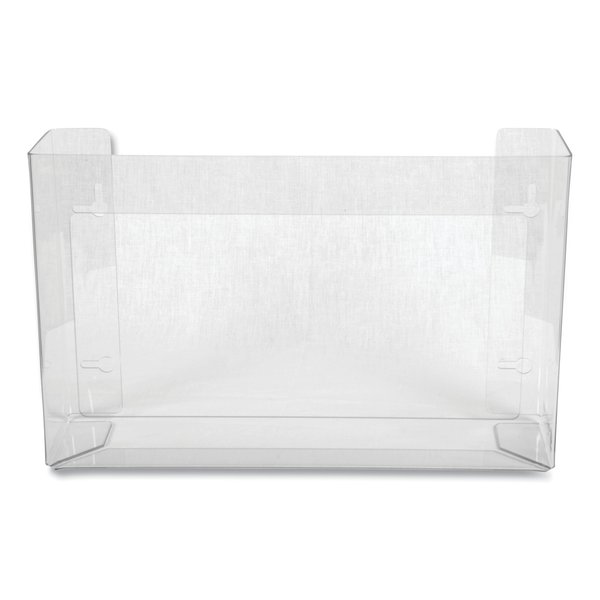 San Jamar Clear Plexiglas Disposable Glove Dispenser, Three-Box, 18w x 3 3/4d x 10h G0805